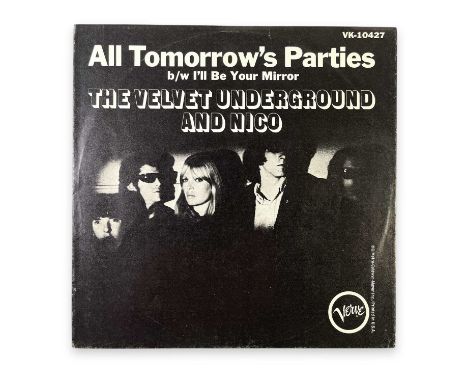 THE VELVET UNDERGROUND & NICO - ALL TOMORROW'S PARTIES (VK-10427 - NEVER COMMERCIALLY RELEASED PICTURE SLEEVE). A holy grail 