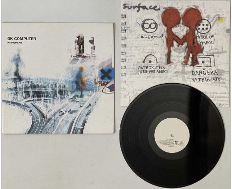 RADIOHEAD - OK COMPUTER LP (ORIGINAL 1997 PRESSING - NODATA 02). Great to see the original 1997 pressing of the iconic album 