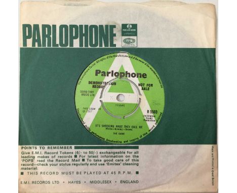 THE GAME - IT'S SHOCKING WHAT THEY CALL ME 7" (DEMO - R 5569). Brilliant demo copy of The Game - It's Shocking What They Call