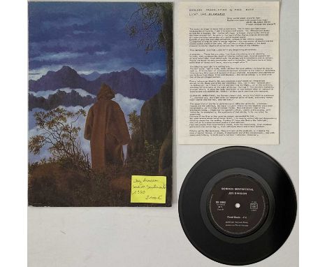 JOY DIVISION - 'SORDIDE SENTIMENTAL' (COMPLETE ORIGINAL RELEASE OF ATMOSPHERE 'LICHT UND BLINDHEIT' - SS 33 002). Amazing to 