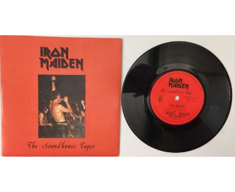 IRON MAIDEN - THE SOUNDHOUSE TAPES 7" EP (ORIGINAL PRESSING - ROK 1). A stunning example of Iron Maiden's legendary EP The So