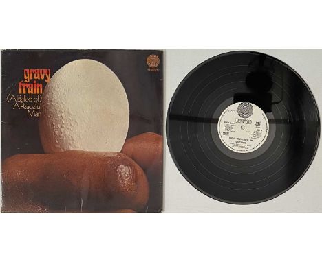 GRAVY TRAIN - (BALLAD OF) A PEACEFUL MAN LP (UK VERTIGO SWIRL - 6360 051). A beautiful, original UK LP pressing of Gravy Trai
