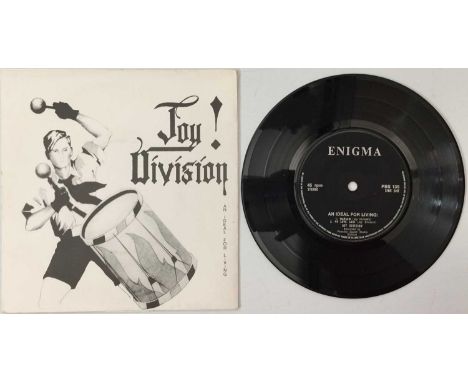 JOY DIVISION - AN IDEAL FOR LIVING 7" (ORIGINAL UK RELEASE - ENIGMA RECORDS - PSS 139). An important addition to any Joy Divi