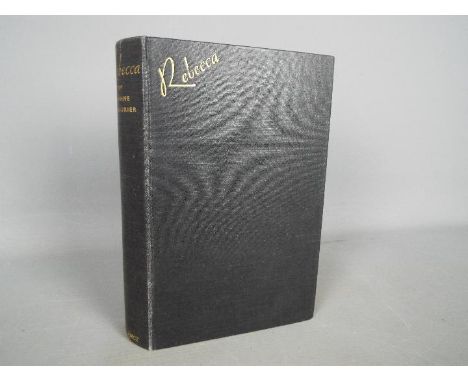 Du Maurier, Daphne - Rebecca, black cloth with gilt lettering, Victor Gollancz, London 1938 first edition.Condition Report: A