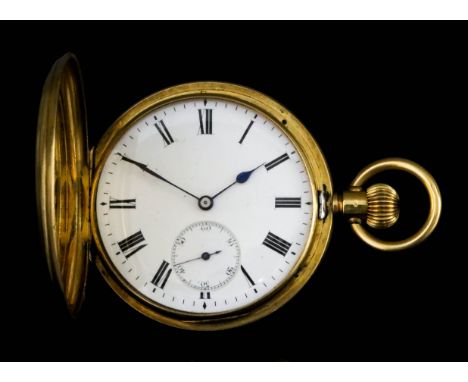 A Swiss 18ct Gold Full Hunting Cased Pocket Watch, retailed by Jays, 142 &amp; 144 Oxford Street, London, No. 1331469, the wh