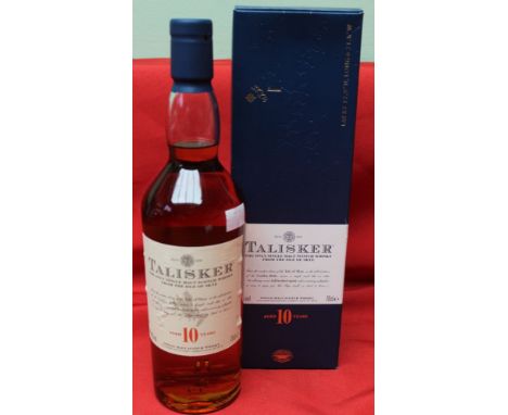 "Talisker" Single Malt Scotch Whisky from the Isle of Skye, aged 10 years, 70cl, in original box (1)