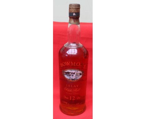 Bowmore 12 Year Old Single Malt Scotch Whisky, 1L, 43%            