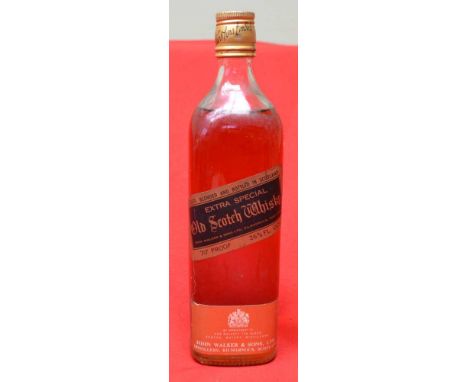 Johnnie Walker extra special old scotch whisky 70's bottling 26 2/3 fl. oz's 70 proof