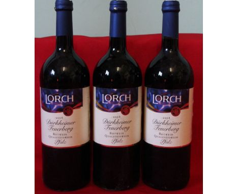 Lorch Red Wine 2008, 3 bottles