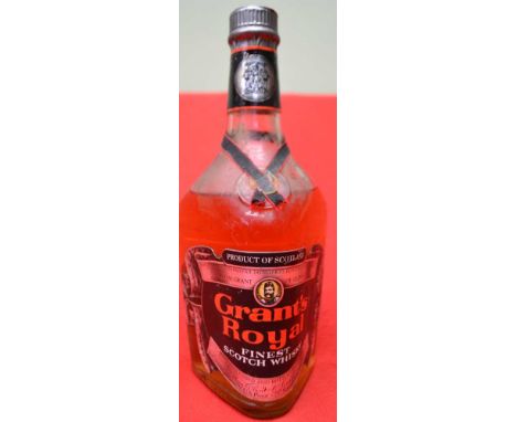 Grant's Royal finest scotch whisky 12 year old 75cl 86 US proof 75 sikes proof 43 Gl