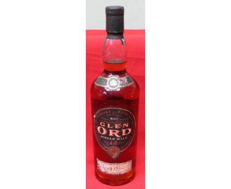 Glen Ord 12 Year Old Single Malt Scotch Whisky, 1l, 40%