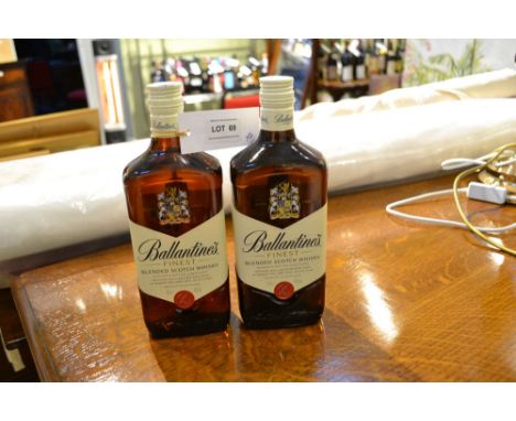 Ballantine's Finest Blended Scotch Whisky, 2 bottles