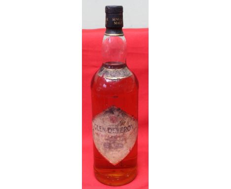 Glen Deveron pure single malt scotch whisky 1988 aged 10 years 1L 43%