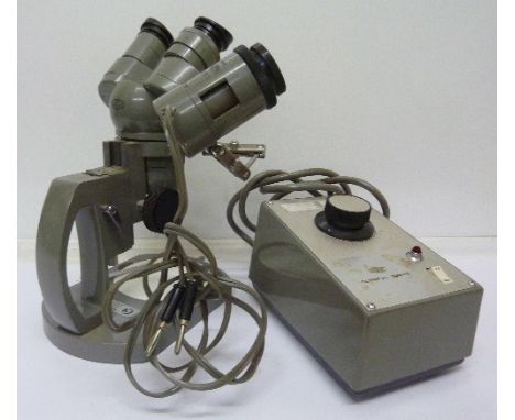 An Olympus microscope, LSG