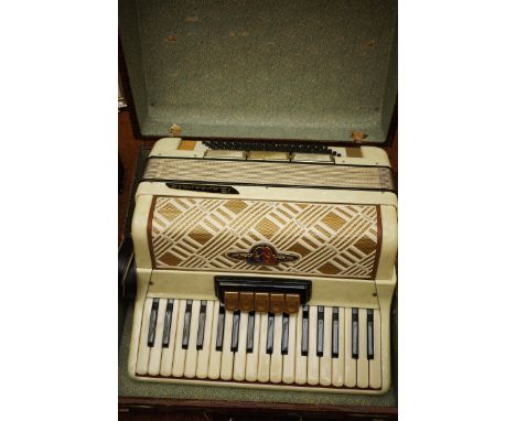 Barcarole cased piano accordion 