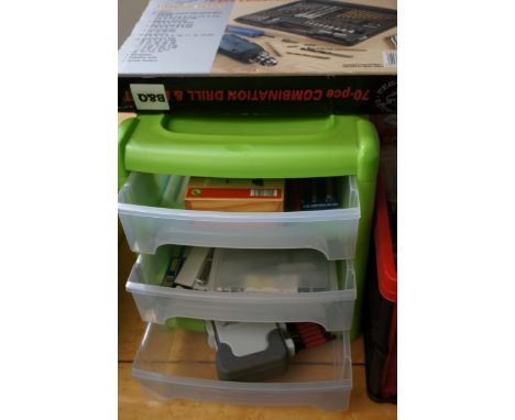 Drill bit set & other tools 