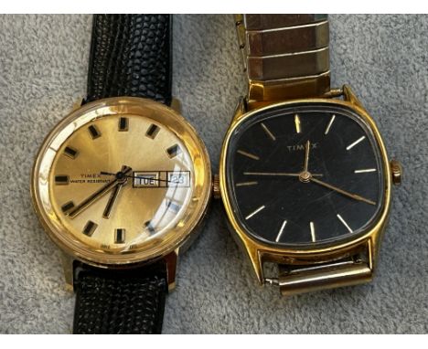 Vintage Timex wristwatch x2 