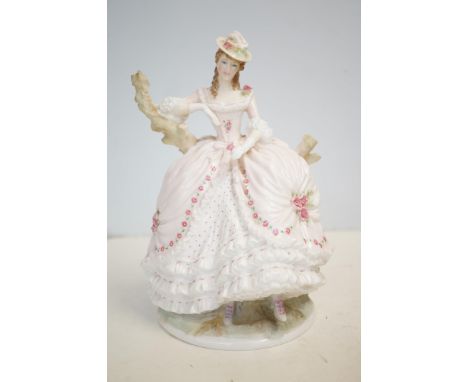 Limited edition Royal Worcester 'the time of roses' seasons of romance collection 