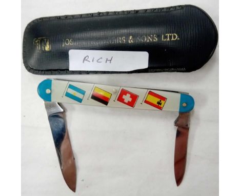 1966 FOOTBALL WORLD CUP PENKNIFE BY JOSEPH ROGERS LTD - SHEFFIELD