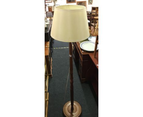 REPRODUCTION STANDARD LAMP &amp; SHADE