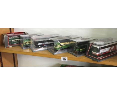 6. CORGI ORIGINAL OMNIBUS BOXED, OM40201, BET FEDERATION BUS SOUTHDOWN OM40195 LEYLAND QUEEN MARY BUS DDB BEAUTIFUL BRITAIN S