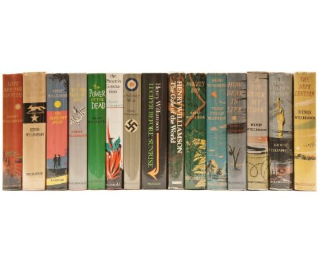 Williamson (Henry) - The Chronicle of Ancient Sunlight, 15 vol., complete set , comprising: The Dark Lantern, 1951; Donkey Bo