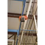 CM Shopstar chain hoist, 150 pound maximum, with controls, RIGGING FEE $75