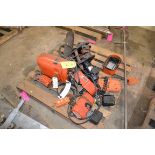 Lot of chain hoists including CM Loadstar 2 ton hoist, model WR, RIGGING FEE $25