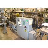 Trine model 105 heat tunnel, serial number 061S10546,table top conveyor infeed and discharge, 12'