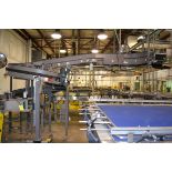 Portec model 22LN15SP450DEG "Spiral Lift" tray / case elevator, 450 degree rotation, 15" rough top
