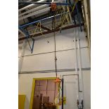 CM Shopstar chain hoist, 150 pound maximum, with controls, RIGGING FEE $75