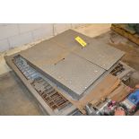3' x 3' stainless steel platform scale, requires readout, RIGGING FEE $25