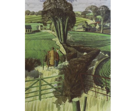 Simon Palmer (b.1956) colour screen print, 'The Composers', signed in pencil, limited edition 8/150, 63 x 47cn