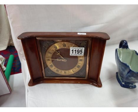 A vintage mantle clock