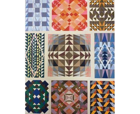 Edouard Benedictus (1878-1930)Nouvelles Variations: Soixante-Quinze Motifs Décoratifs en Vingt Planches, 192917 pochoir litho
