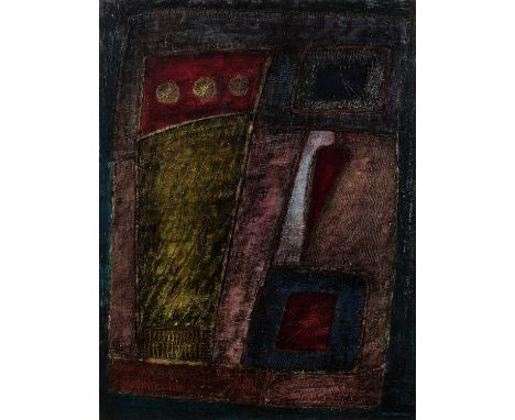 John Christopherson (1921-1996)Wind Harp, 1960signed, titled, and dated (to reverse)oil on board46 x 60cm.