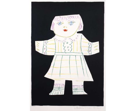 After Pablo Picasso (1881-1973) Little Girlsigned and numbered 374/500 in pencil by Marina Picasso, bearing printed 'Approuvé