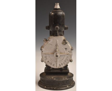 De Dion Bouton 1901 model of a single cylinder veteran car or similar engine, height 12cm