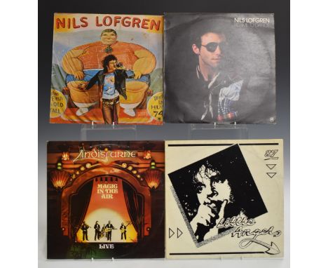 Approximately 50 albums including Nils Lofgren, Billy Joel, Elton John, John Lennon, King Crimson, Kursaal Flyers, Jethro Tul