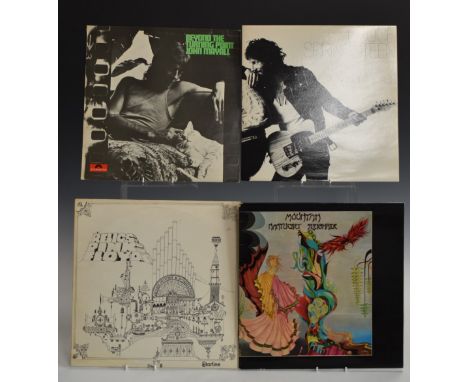 Approximately 80 albums including John Mayall, Mike Oldfield, Mountain, Pink Floyd, Robert Plant, Queen, The Rolling Stones, 