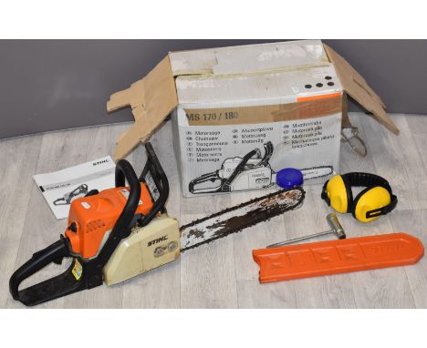 Stihl MS170 petrol chainsaw
