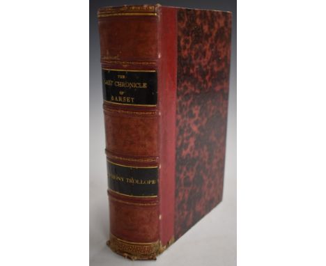 Anthony Trollope The Last Chronicle of Barset with 32 Illustrations by George H. Thomas, published Smith, Elder &amp; Co 1867