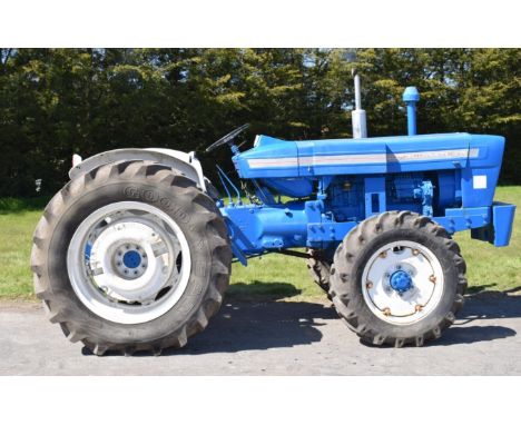Ford Roadless Ploughmaster 95 tractor, Shropshire registration number NUJ 245G, with V5c listing year of manufacture as 1968,