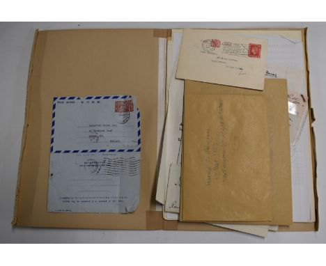Group of Autograph Letters including Thomas Shotter Boys (1803-1874 Artist) re Edward Godwin; Martin Archer Shee (1769-1850 P