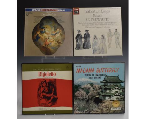 Classical - 10 box sets on Deutsche Gramaphon (2707 103), HMV (SLS 956,975,853, 759, RLS7709, ICI197-30 154 / 156, Angel 3537