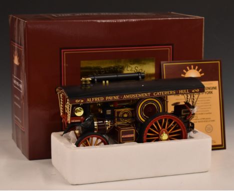 Midsummer Models The White Rose of York Burrell Showman's Engine, 1:24 scale diecast model boxed with certificate, limited ed