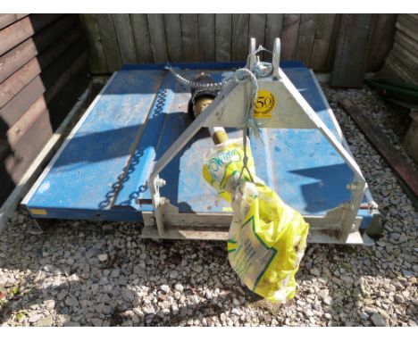 Flemming 5ft tractor topper purchased 2016 little use being sold as vendor has lost use of orchard&nbsp;