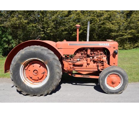 1954 Case 500 tractor, registration number XFF 989, with v5c, runs and drives

10%+VAT buyer's premium on this lot

PLEASE NO