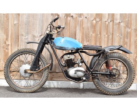 Cotton trials motorcycle with Villiers 250cc engine, frame number CT33610%+VAT buyer's premium on this lot
