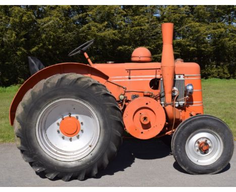 Field Marshall series 3A single cylinder diesel tractor, registration number XFO 243, with V5c, listing the year of manufactu